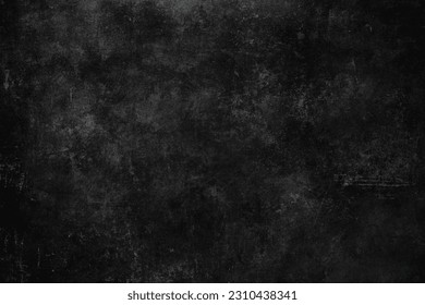 Black stained wall grunge background 