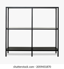 Black Steel Shelf For Books