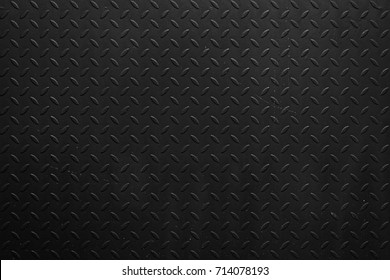 Black Steel Texture Background.
