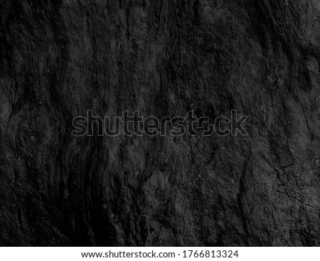 Black stone abstrack for background.