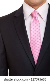 Black Suit Pink Tie Stock Photo 127395683 Shutterstock Black Suit Pink Tie 260nw 127395683