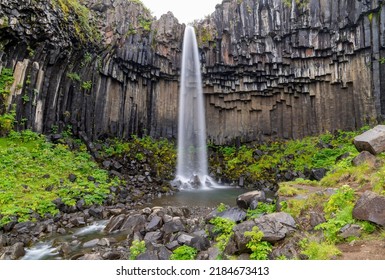 Black Svartifoss Waterfalls Iceland Stock Photo 2184673413 | Shutterstock