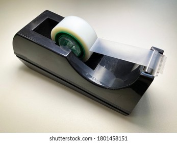 Black Tape Machine On Office Desk