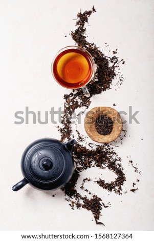 Image, Stock Photo Herbal Tea Background