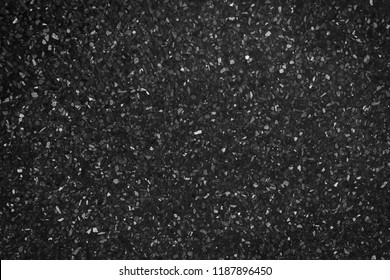 Black Terrazzo Texture