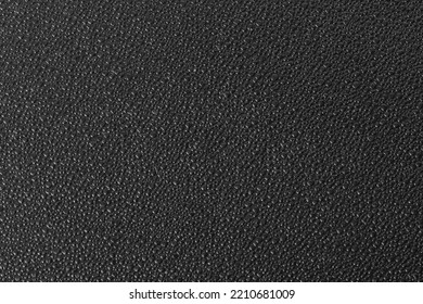 Black Textured Plastic Surface Close Up