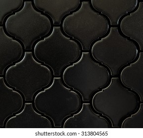 Black Tile Curve Pattern Stock Photo 313804565 | Shutterstock