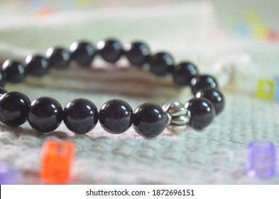 Black Tourmaline Bracelet Is Considered A Powerful Protective Crystal.