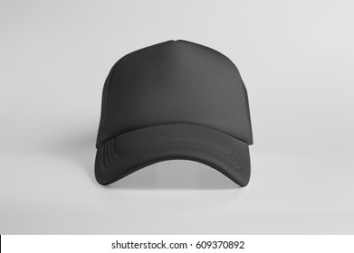 Black Trucker's Cap