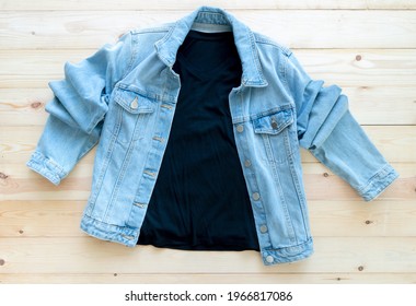 Download Denim Jacket Mockup Images Stock Photos Vectors Shutterstock