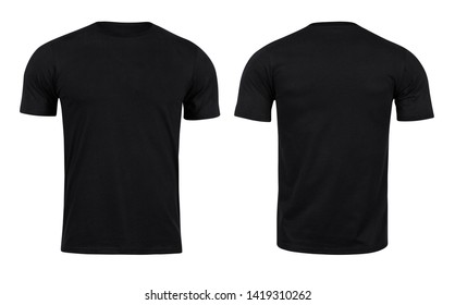 Download Black T Shirt Template High Res Stock Images Shutterstock