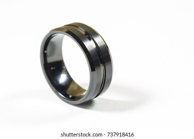 Black Tungsten Ring