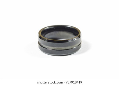 Black Tungsten Ring