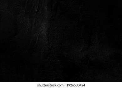 Black wall rough texture background dark concrete floor or old grunge background in black, Grunge texture. Dark wallpaper. Blackboard. Chalkboard. Concrete, with copy space for text or graphic image.
