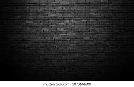 Black Wall Surface Uses Bricks Old Stock Photo 1073144609 | Shutterstock