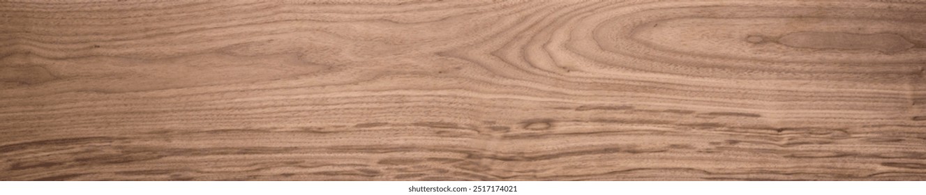 Black walnut wood texture of solid board untreated