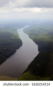 Black Warrior River Alabama Aerial View 