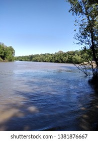 The Black Warrior River In Moundville, Alabama