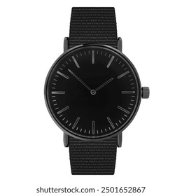 Reloj negro con correa