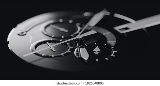 Black watch close up macro - Powered by Shutterstock