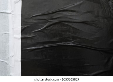 Black Weathered Wrinkled Street Poster Background Texture 