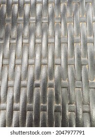 Black Webbing Textured Plastic Table Surface