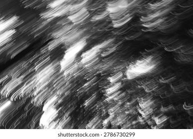 Black and white abstract pattern background