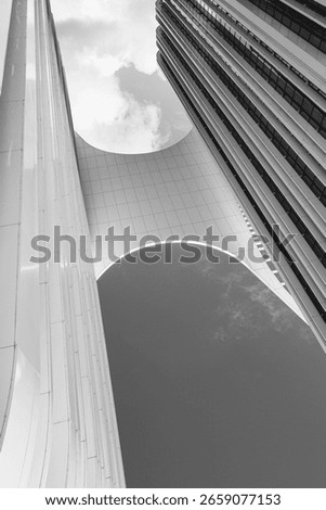 Black and white architectural elements of Lisbon