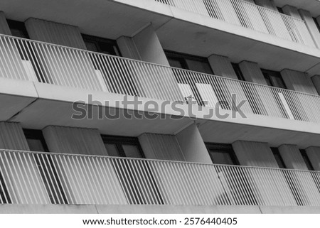 Similar – Image, Stock Photo balkonies