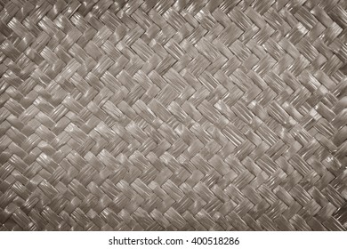 Black And White Bamboo Basketry Background