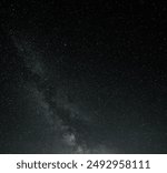 Black and white beautiful starry skies galaxy perspective outdoors