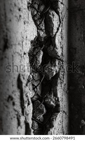 Black and white builing elements