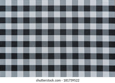 Black And White Checkered Abstract Background