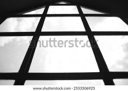 Similar – man leaning on window