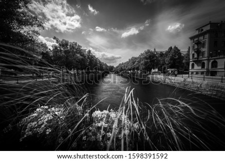 Similar – Charlottenburg Castle on the River Spree in Berlin