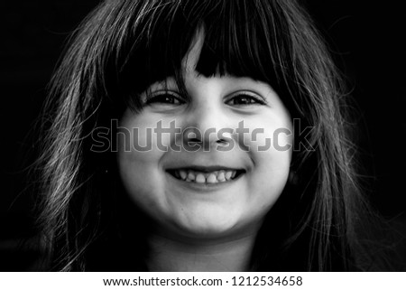 Image, Stock Photo Mischievous Human being