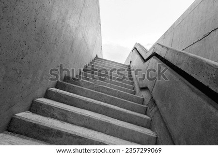 Similar – Foto Bild fluchtpunkte Treppe Stein