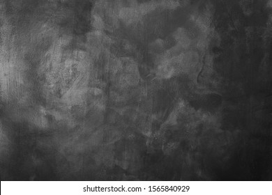 Black and white concrete vintage wall texture. Texture of a grey painted background. 