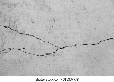 black and white cracked floor texture - Shutterstock ID 313339979
