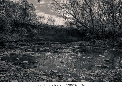 Black And White, Creek, Ontario, Canada