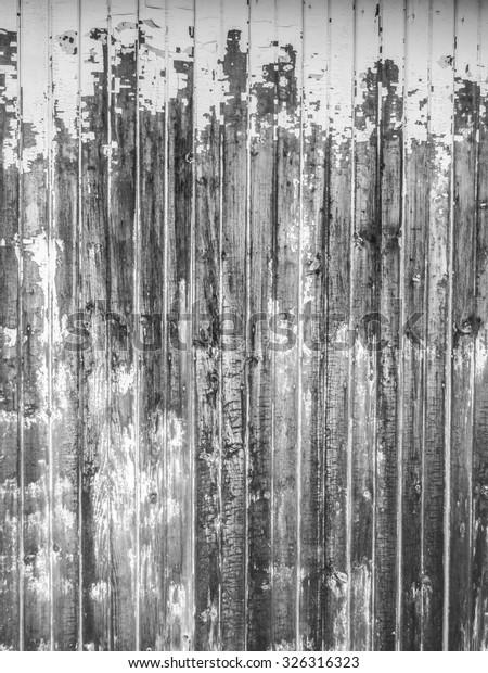 Black White Detail Side Old Barn Stock Photo Edit Now 326316323