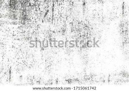 Black and white grunge abstract texture background. Grungy dark dirty grain detail stain distress paint on old age wall textured, retro overlay backdrop