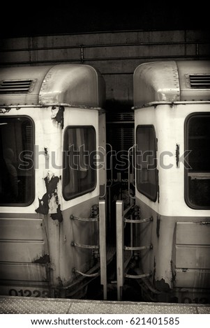 Similar – Image, Stock Photo subway Underground