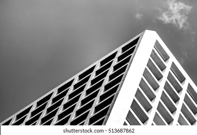 Black And White Images Of Commercial Buildings