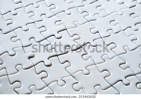 Black White Jigsaw Puzzle Background Textures Stock Photo 251462650