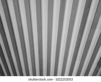 The black and white line pattern.