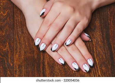 Acrylic Nails Art Images Stock Photos Vectors Shutterstock