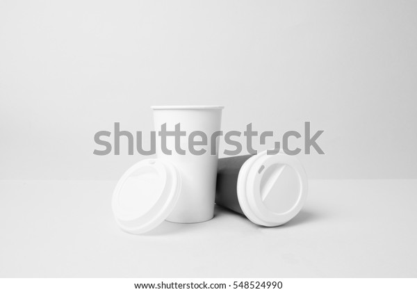 Download Black White Paper Cup Mockup Stock Photo Edit Now 548524990 PSD Mockup Templates