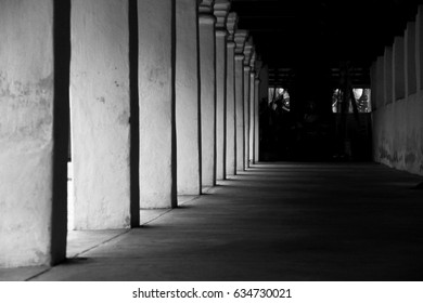 Black and white path