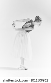 black and white photo, ballet dancer, beauty, ballet, dance - Shutterstock ID 1011509962